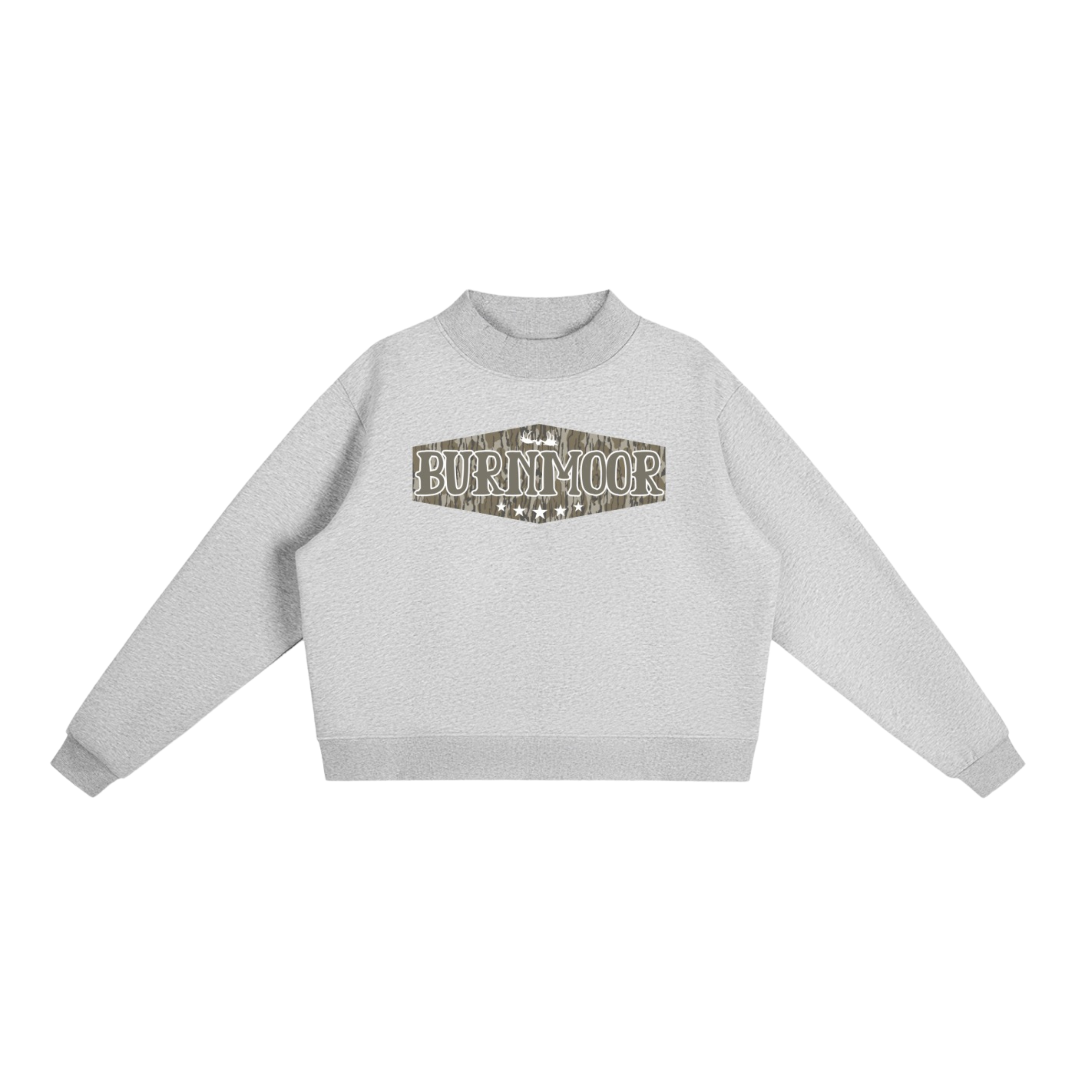 Burnmoor Mock-Neck Sweatshirt