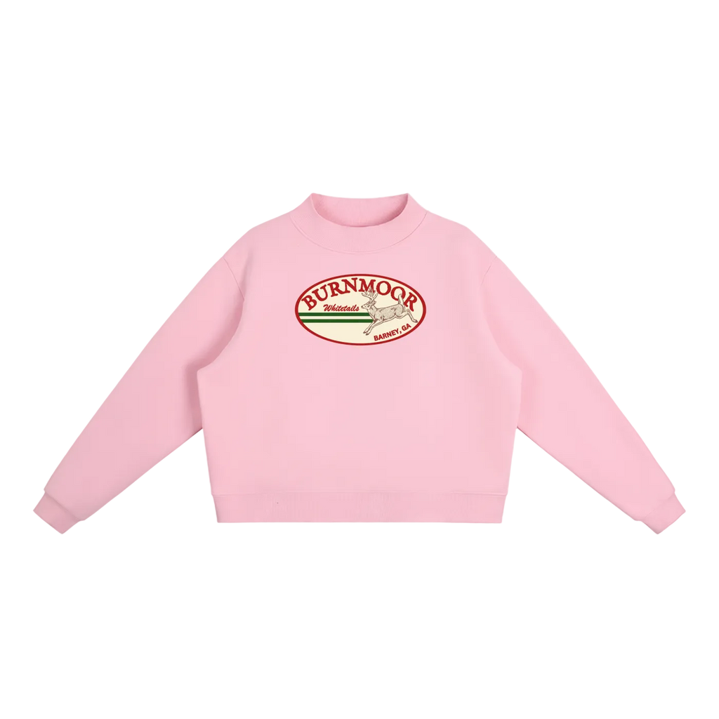 Whitetails Mock-Neck Sweatshirt