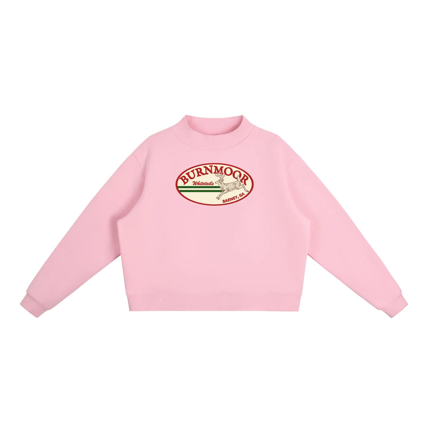 Whitetails Mock-Neck Sweatshirt