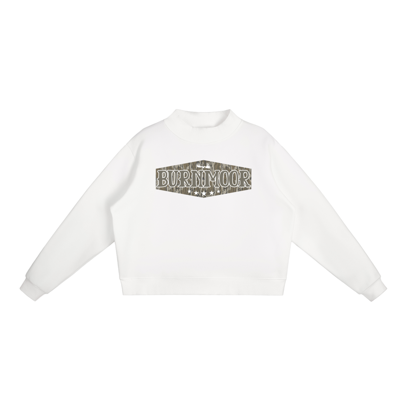Burnmoor Mock-Neck Sweatshirt