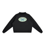 Coastal Crab Mock-Neck Sweatshirt