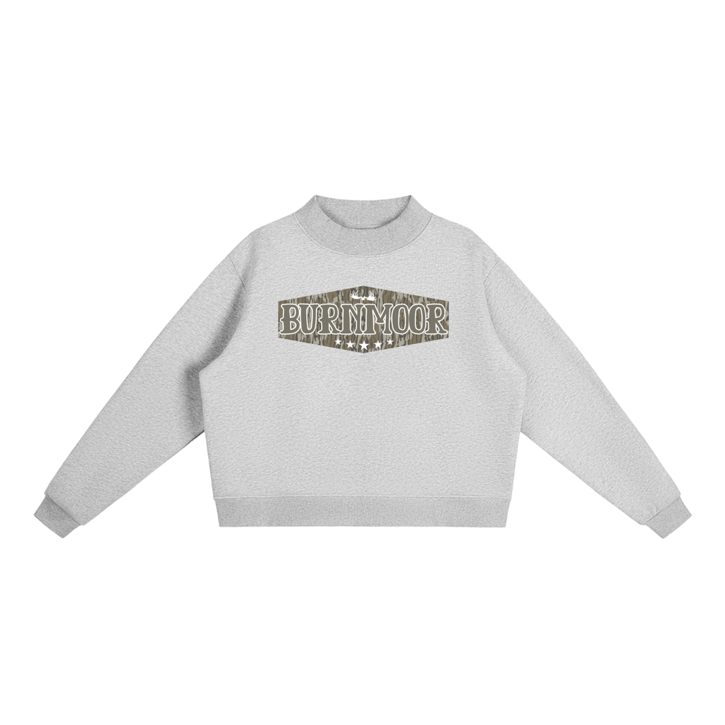 Burnmoor Mock-Neck Sweatshirt