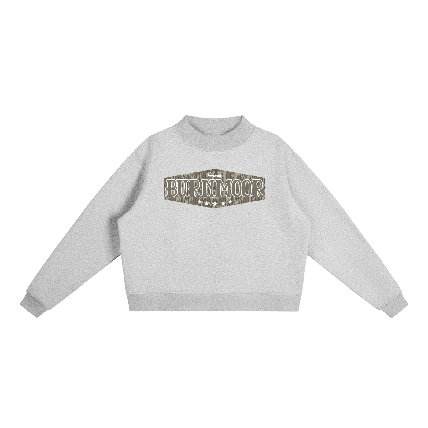 Burnmoor Mock-Neck Sweatshirt