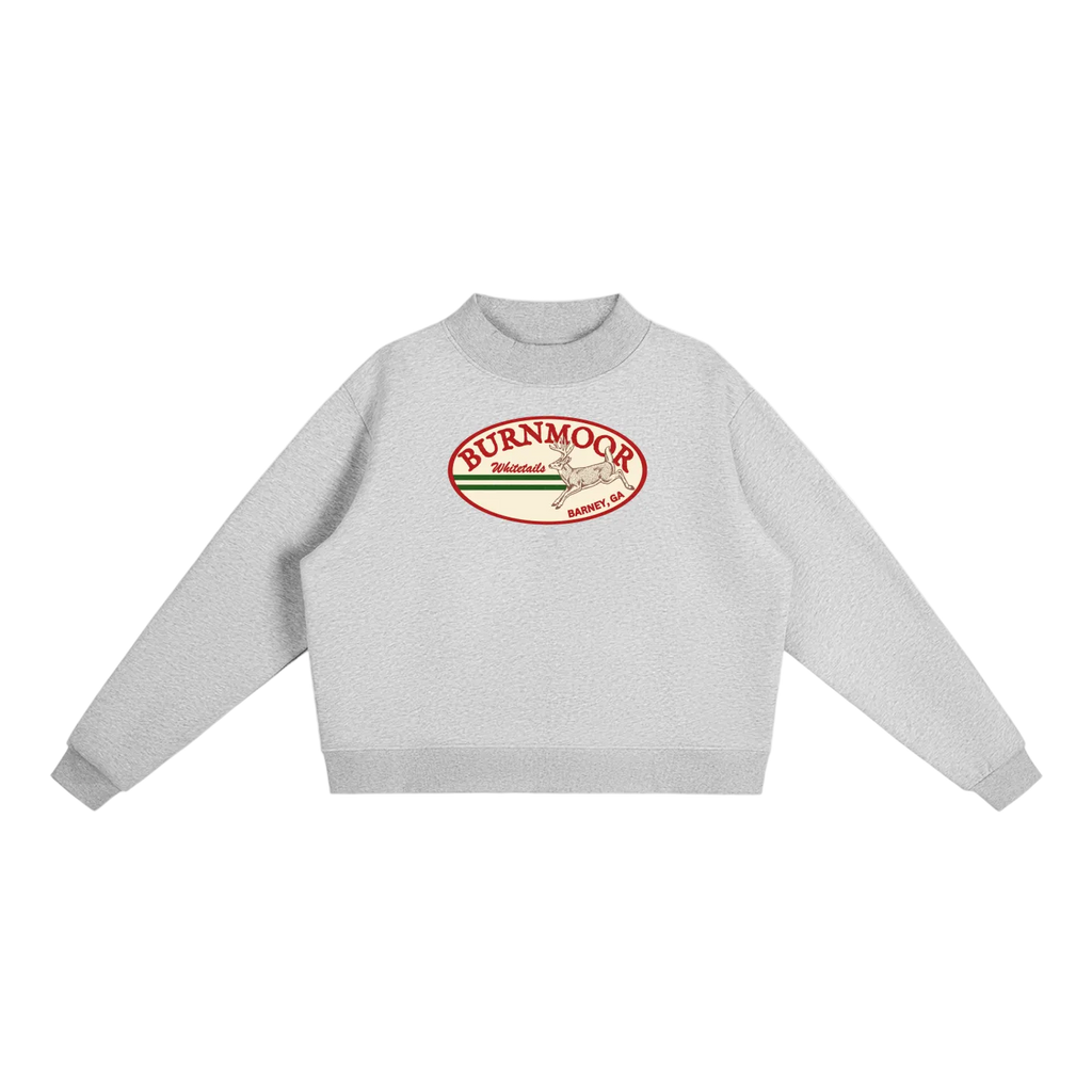 Whitetails Mock-Neck Sweatshirt
